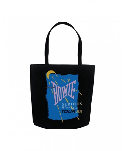 $11.16 David Bowie Tote Bag | Serious Moonlight 1983 Tour Bag Bags