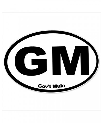 $3.75 Gov't Mule Oval GM Sticker Accessories
